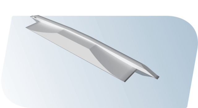 Pyramid A-frame Rail