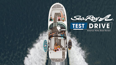 Boat Review | Test Drive - Sea Ray SDX 270 Surf - Alliance Wakeboard