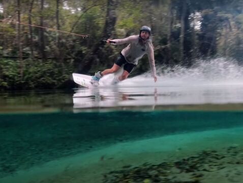 Wakeboarding in the Florida Springs
