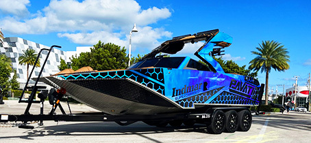 Indmar, Pavati and Roush Performance Custom Built Performance-Drive Pavati for the Miami Boat Show - Alliance Wakeboard