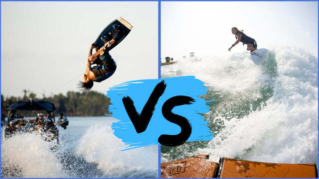 Wakeboarding vs Wakesurfing: What's the Difference?