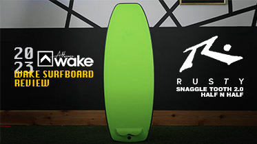 2023 Rusty - Snaggle Tooth 2.0 Half N Half | Wakesurf Review - Alliance Wakeboard