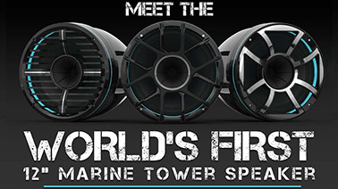 2022 WET SOUNDS | Worlds First 12” Marine Tower Speakers - Alliance Wakeboard