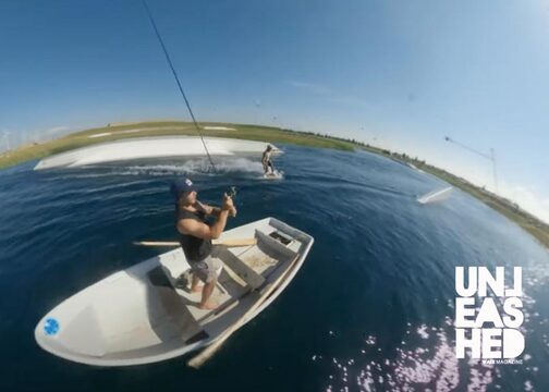 Craziest Wakeboarding Shot Ever | Peacock Brothers | Unleashed Wake