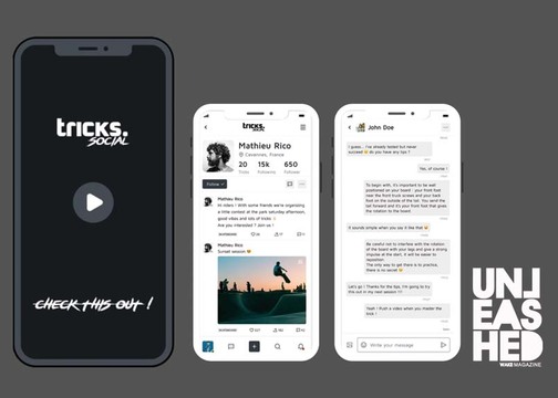 Tricks Social : the New Action Sports Network... | Unleashed Wake Mag