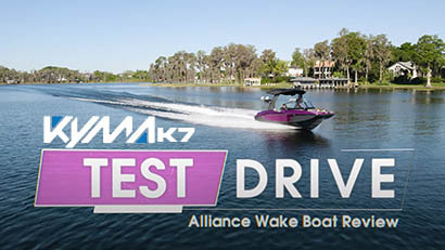 Boat Review | Test Drive - Kyma K7 - Alliance Wakeboard