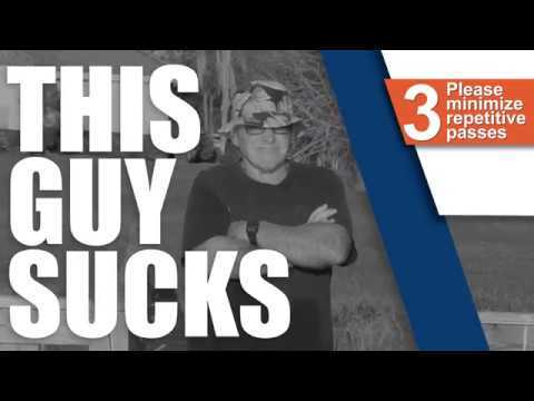 Wake Responsibly: "This Guy Sucks" Minimize Repetitive Passes #3